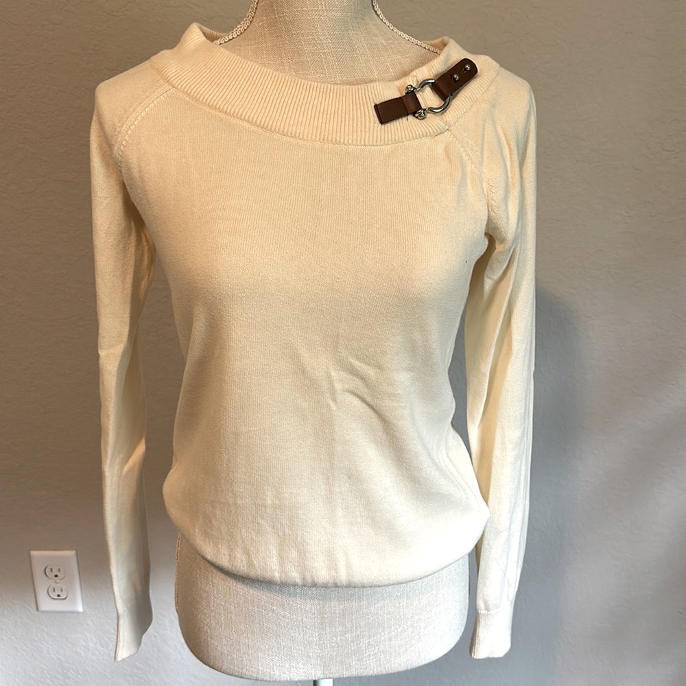 Ralph Lauren sweater with buckle detail